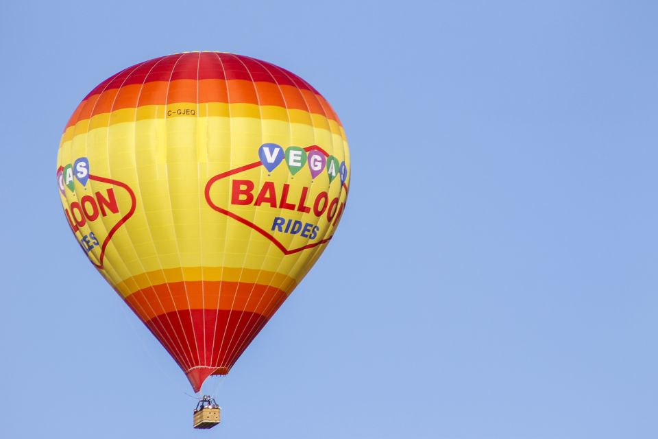 From Las Vegas: Mojave Desert Sunrise Hot Air Balloon Ride - Sunrise Balloon Adventure