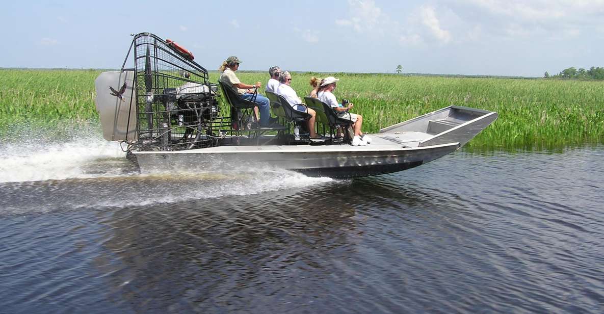 From New Orleans: Swamp Airboat, 2 Plantation Tours & Lunch - Tour Highlights