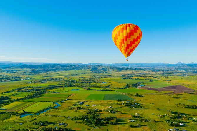 Gold Coast Hot Air Balloon Winery Breakfast Return Transfers - Sparkling Wine Breakfast