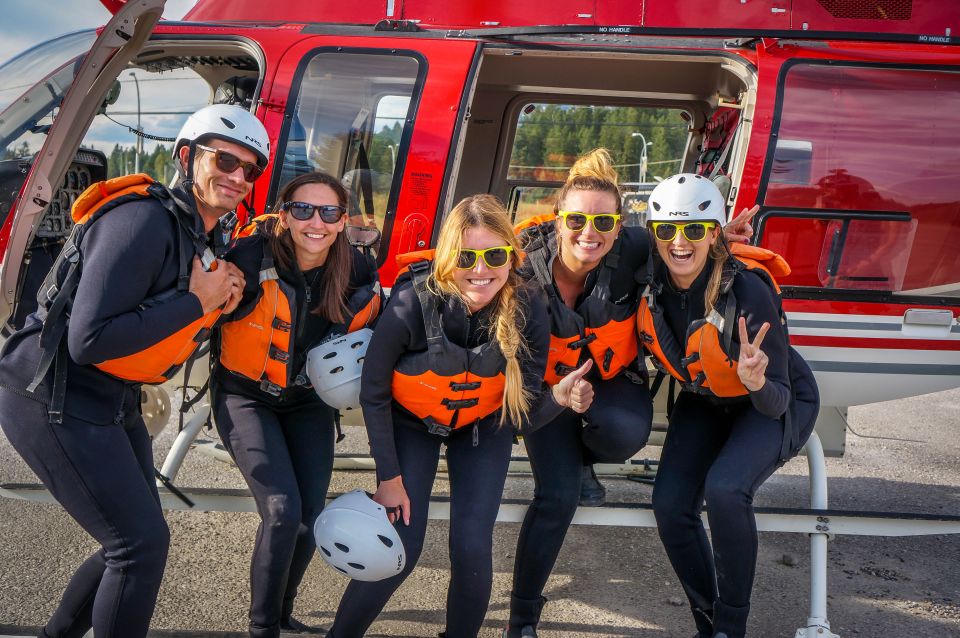 Golden: Heli Rafting Full Day on Kicking Horse River - Guides and Safety