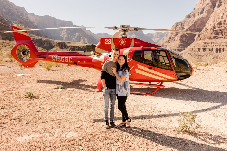 Grand Canyon Helicopter Landing Tour With Vegas Strip - Common questions