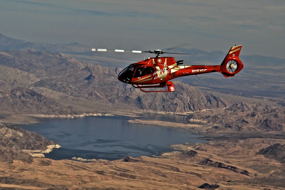 Grand Canyon Helicopter Tour With Black Canyon Rafting - Operational Details and Departure Point