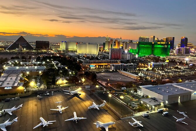 Las Vegas Helicopter Night Flight and Optional VIP Transportation - Sum Up