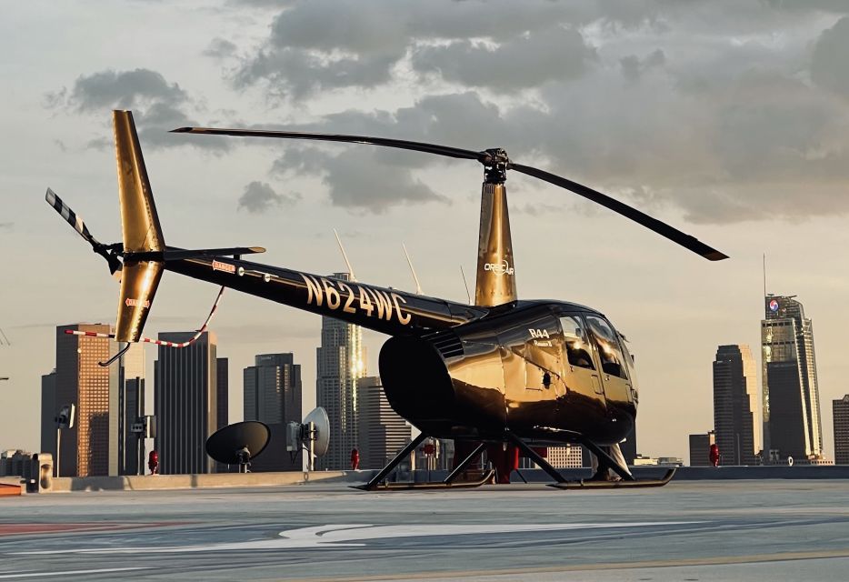 Los Angeles: Downtown Landing Helicopter Tour - Important Information