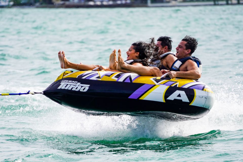 Miami Beach: Aqua Excursion - Flyboard Tubing Boat Tour - Sum Up