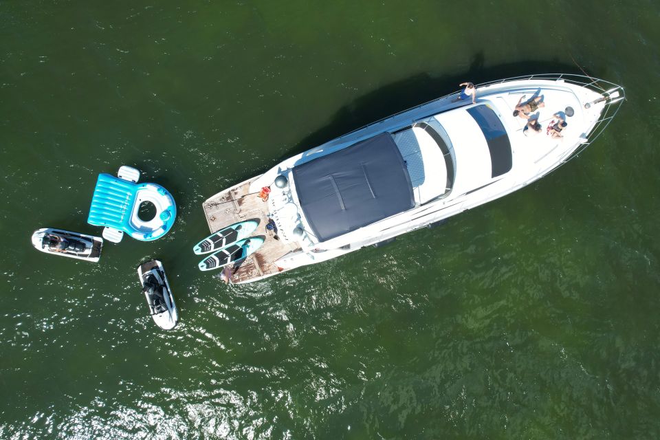 Miami Yacht Rental With Jetski, Paddleboards, Inflatables - Sum Up