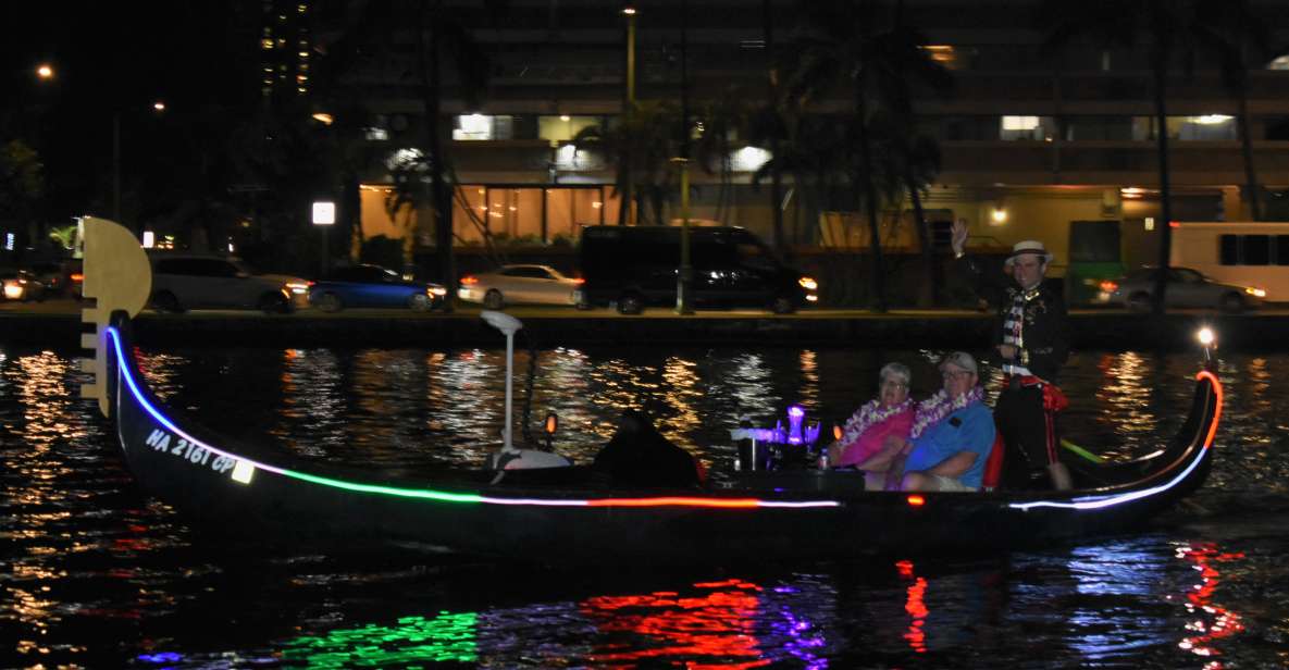 Military Families Love This Gondola Cruise in Waikiki Fun - Activity Inclusions
