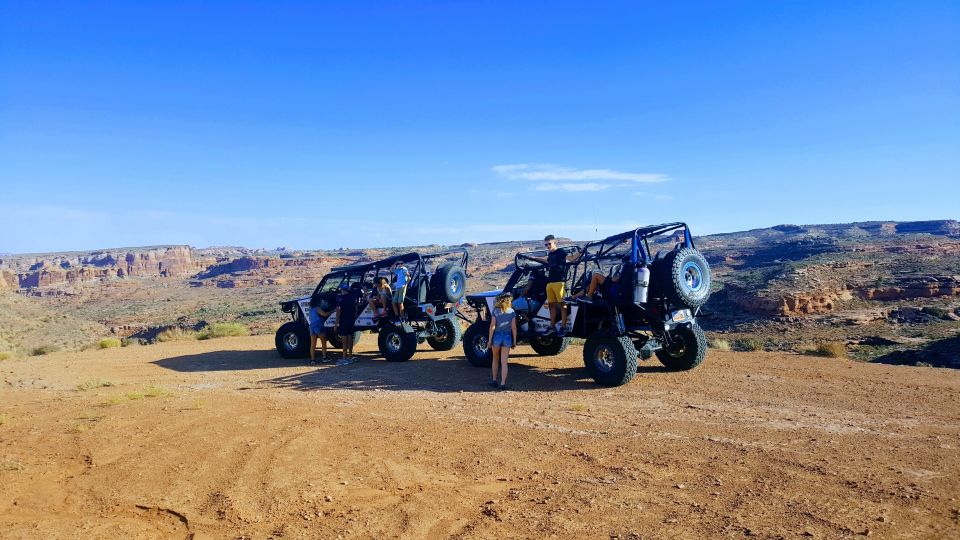 Moab: Hells Revenge & Fins N' Things Trail Off-Roading Tour - Common questions