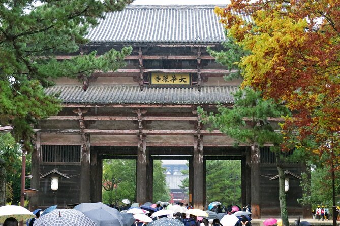 Nara World Heritage Todaiji Visit and Naramachi Tour - Booking Information