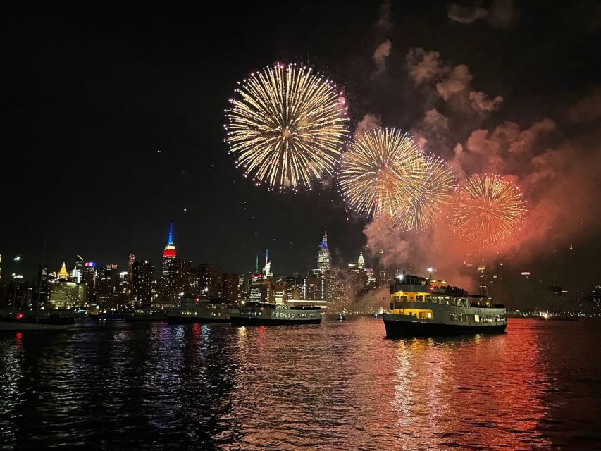 NYC: 4th of July Fireworks Tall Ship Cruise With BBQ Dinner - Common questions