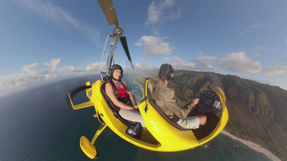 Oahu: Gyroplane Flight Over North Shore of Oahu Hawaii - Common questions