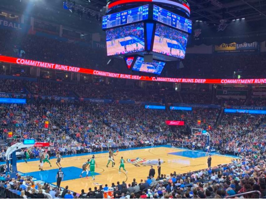 Oklahoma City: Oklahoma City Thunder Basketball Game Ticket - Sum Up