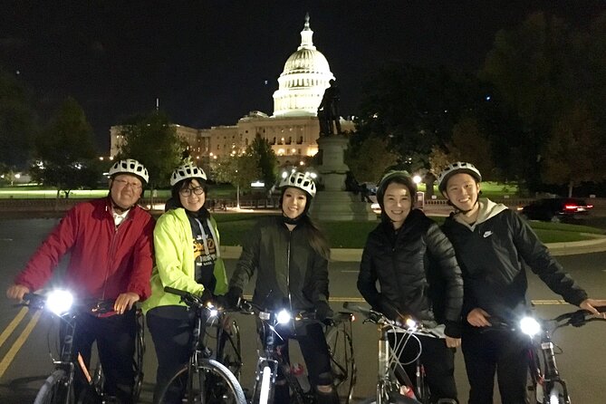 Private DC Monuments at Night Biking Tour - Additional Tour Information