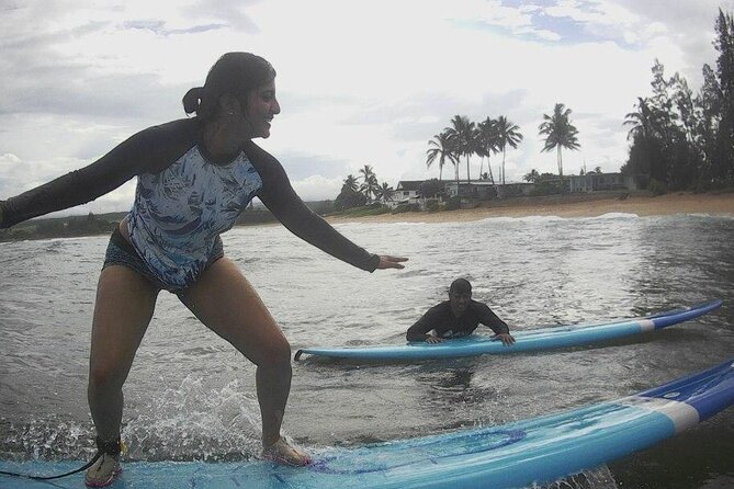 Private Surfing Lessons on the North Shore of Oahu