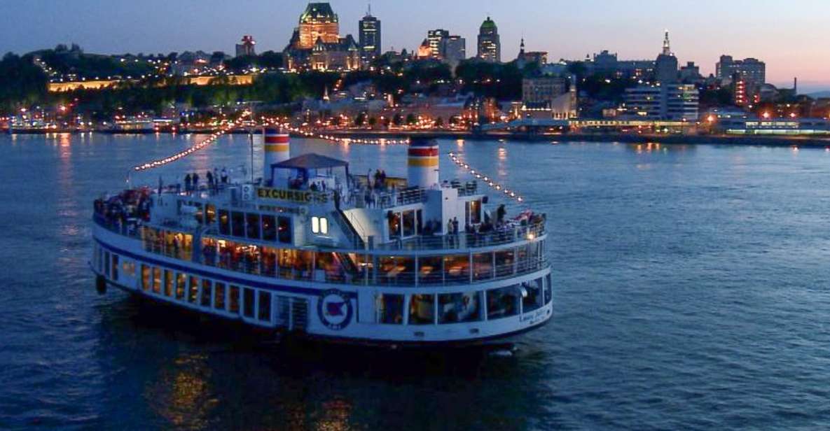 Québec City: Evening Cruise With Dance Floor and Live DJ - Common questions