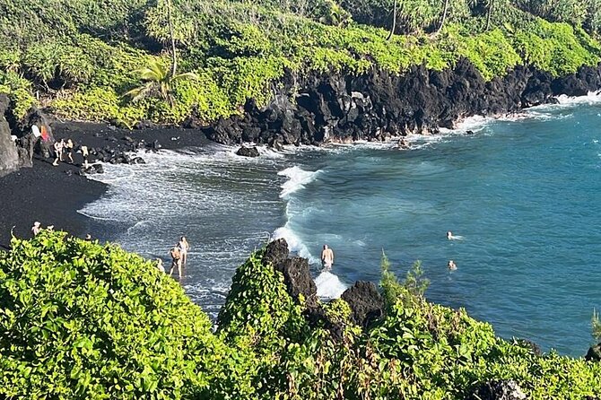 Road to Hana, Black Sand Beach, Waterfalls & Turtles Tour - Inclusions and Highlights