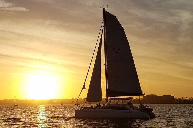 San Diego 2.5 Hour Small Group Sunset Catamaran Sailing - Key Points