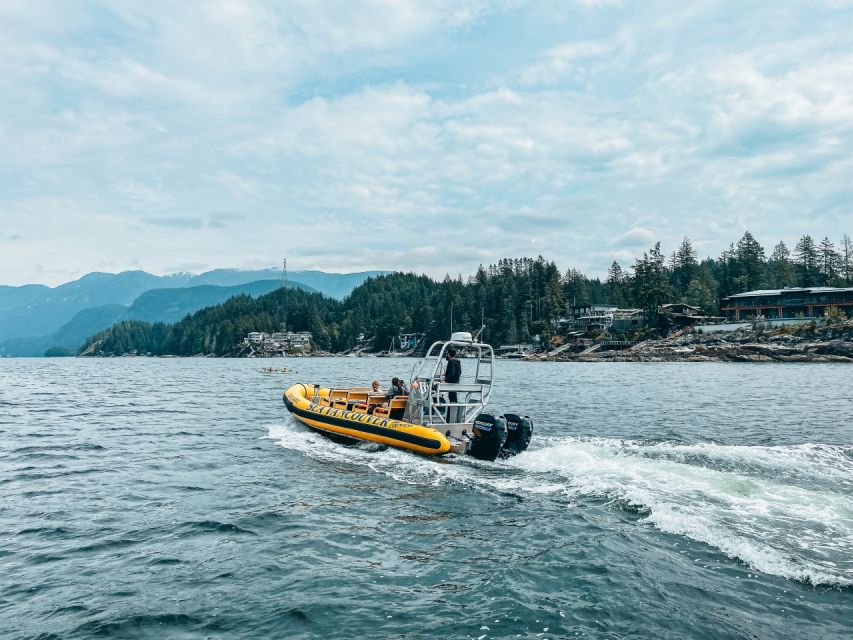 Sea Vancouver: City and Nature Sightseeing RIB Tour - Departure Details