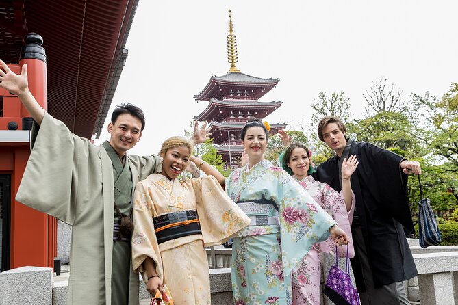 Tokyo Asakusa Kimono Experience Full Day Tour With Licensed Guide - Common questions