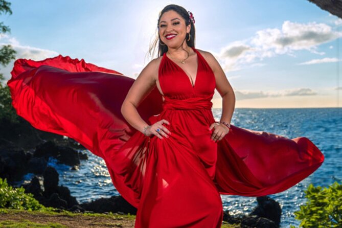 Wailea Beach Private Maui Flying Dress Photoshoot Experience - Sum Up