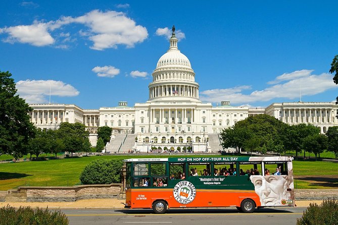 Washington DC Hop-On Hop-Off Trolley Tour With 15 Stops - Food and Drinks Inclusions