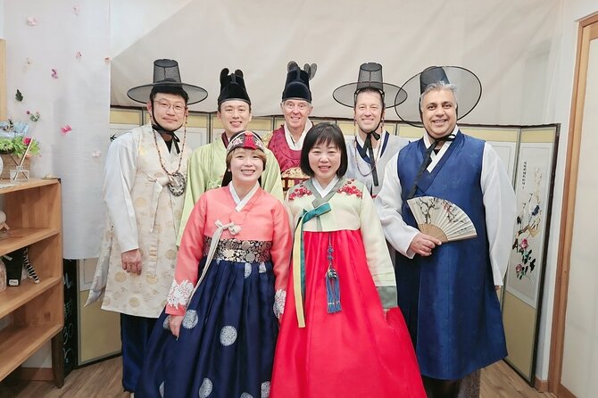 Wearing Hanbok Walking Tour in Bukchon With Liquor Tasting - Cultural Insights and Fun Facts