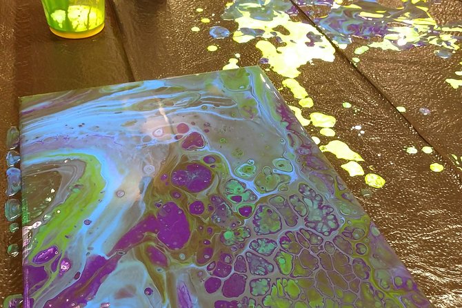 Acrylic Pour Painting Class in Estes Park, Colorado - Safety Guidelines