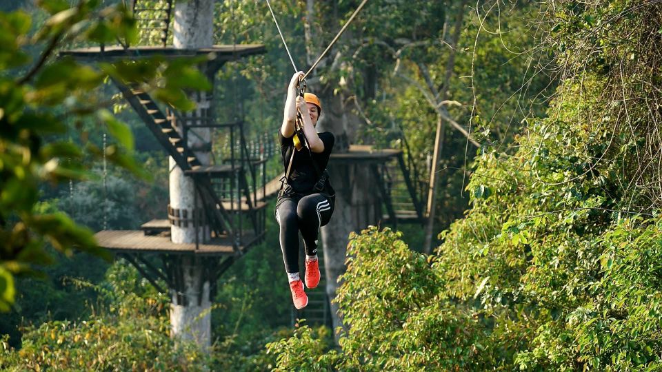Angkor Zipline Eco-Adventure Canopy Tour & Pick up Drop off - Highlights of the Adventure