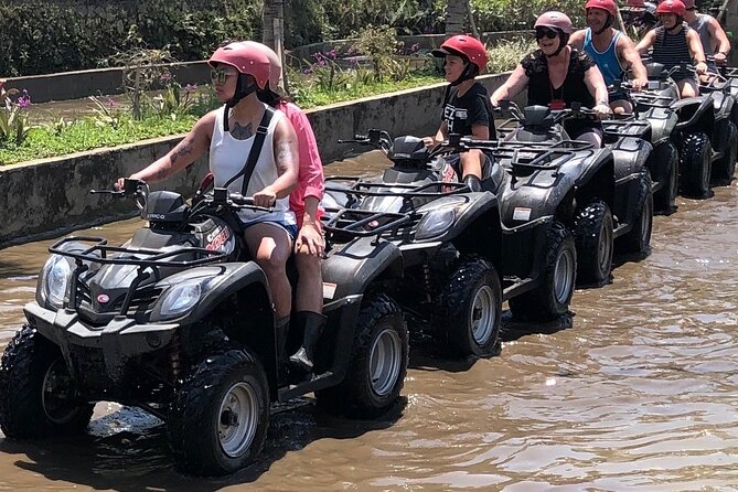 Bali ATV Quad Bike Through Tunnel, Waterfall, White Water Rafting - Common questions