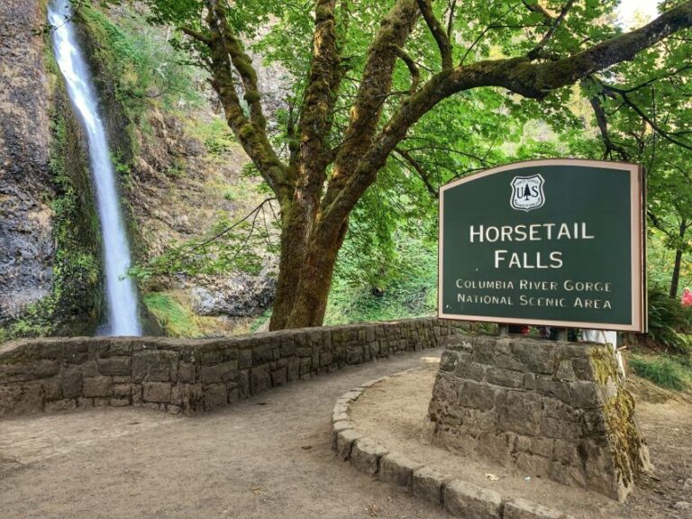 From Portland: Waterfalls, Mt Hood, and Wine Day Tour