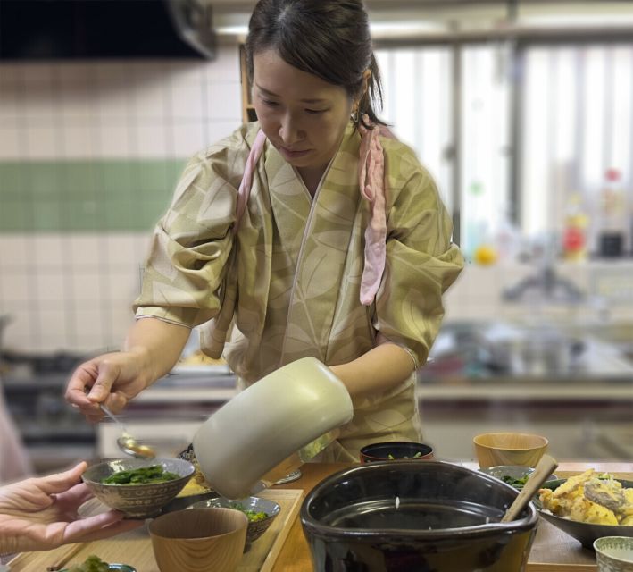 Osaka Authentic Tempura & Miso Soup Japan Cooking Class - Sum Up