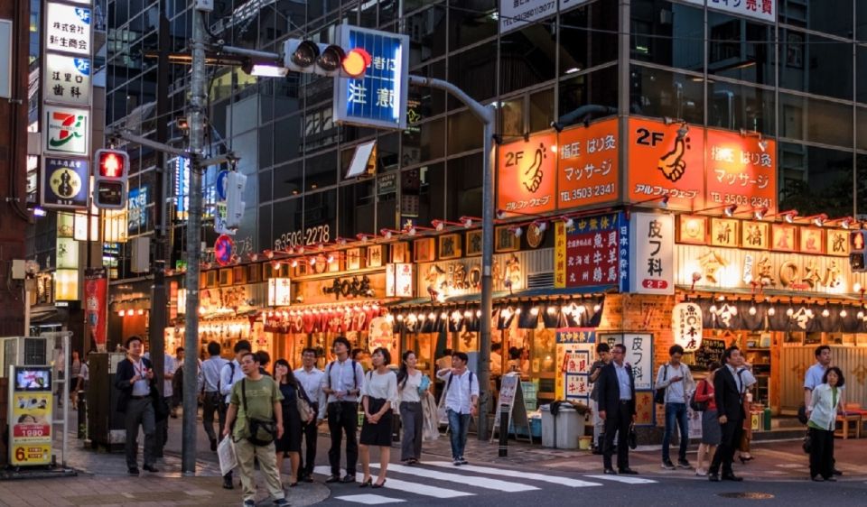 Tokyo: 3-Hour Food Tour of Shinbashi at Night - Sum Up