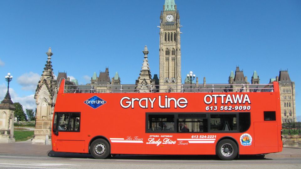 Ottawa: Hop-On Hop-Off Guided City Tour Pass - Tour Details