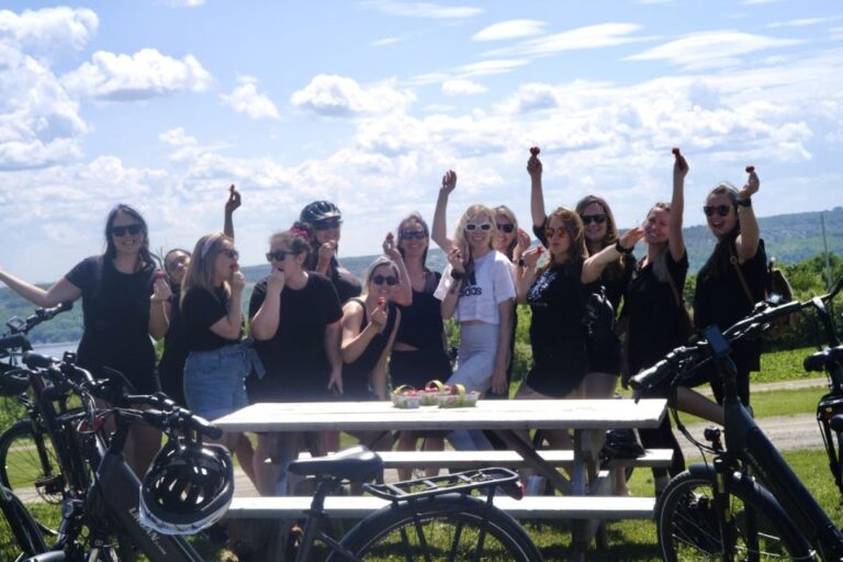 Quebec City: Ile D’orléans Guided E-Bike Tour With Tastings