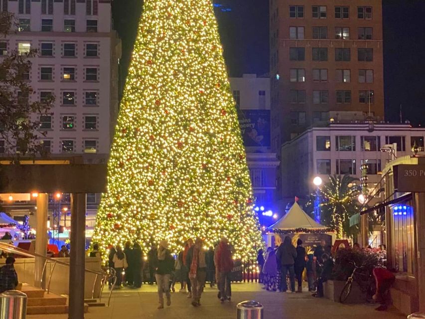 San Francisco: Holiday Lights Private Group Jeep Tour - Tour Itinerary