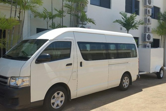 Airport Transfer to or Fm Palm Cove Accommodation for up to 13 People - Key Points