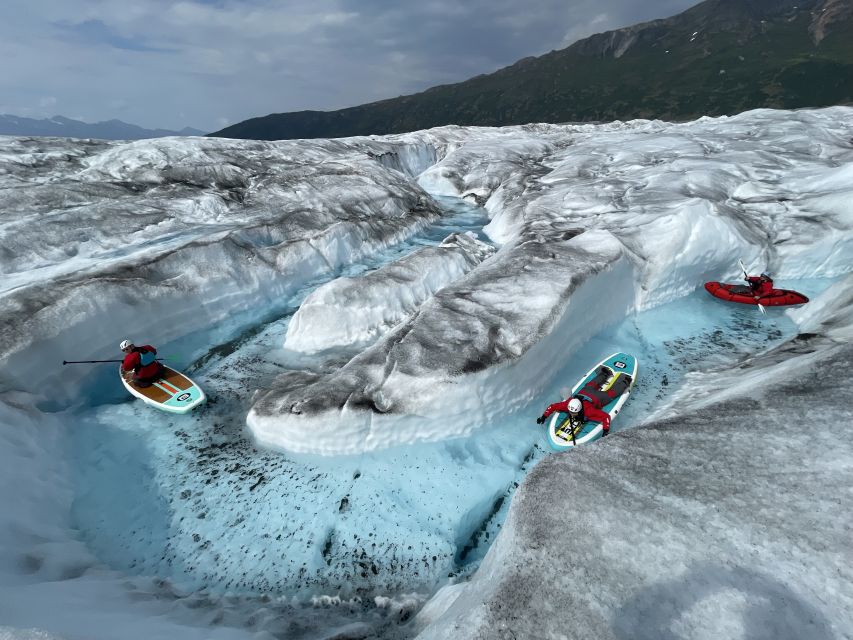 Anchorage: Knik Glacier Helicopter and Paddleboarding Tour - Key Points