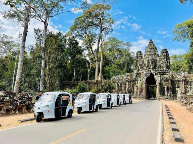 Angkor Wat Small or Big Tour by Electric Autorickshaws