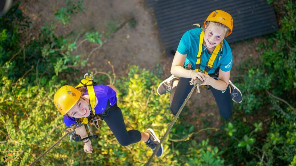 Angkor Zipline Eco-Adventure Canopy Tour & Pick up Drop off - Key Points