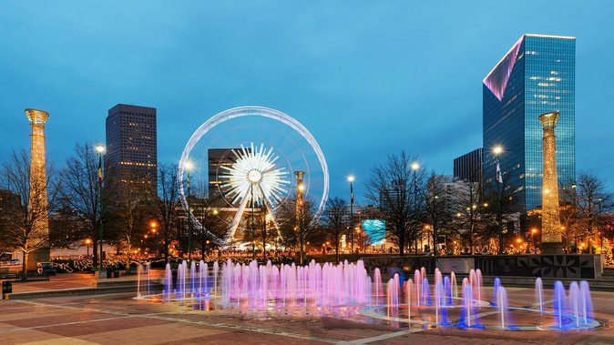 Atlanta by Night Small-Group Sightseeing Driving Tour - Key Points