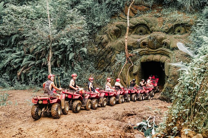 ATV Quad Bike Bali With Waterfall Gorilla Cave and Lunch - Key Points