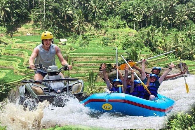 Bali Adventure Tour : ATV Quad Ride and Water Rafting - Key Points