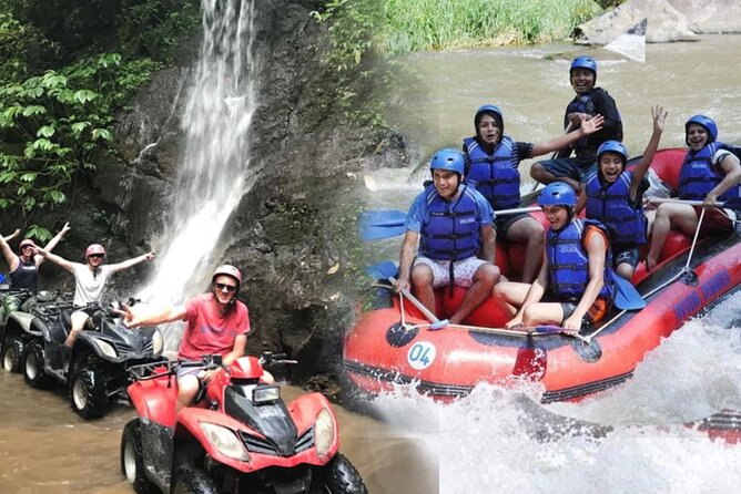 Bali ATV Quad Bike Through Tunnel, Waterfall, White Water Rafting - Key Points