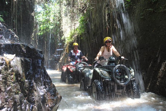 Bali Atv Riding Through Cave and Waterfall - Key Points
