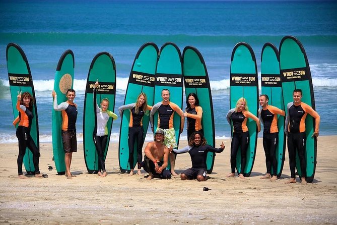 Bali, Kuta: Beginner Surfing Lesson With Windy Sun Surf School - Key Points