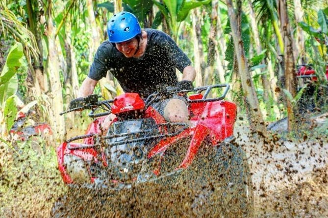 Bali Quad Bike ATV Passing Through Waterfall, Cave & Rice Fields - Key Points