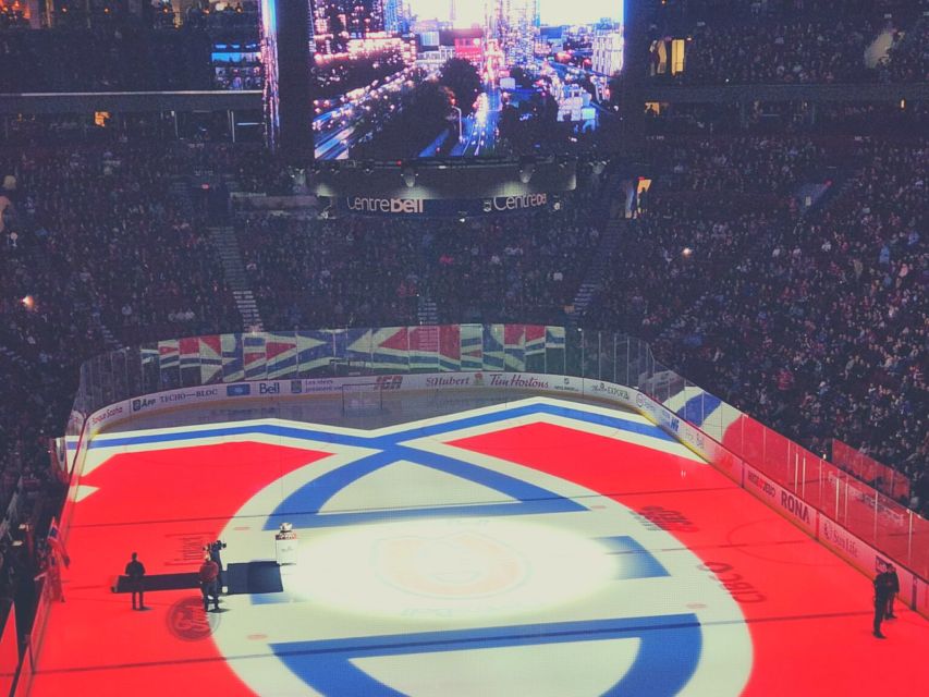 Bell Centre: Montreal Canadiens Ice Hockey Game Ticket - Key Points
