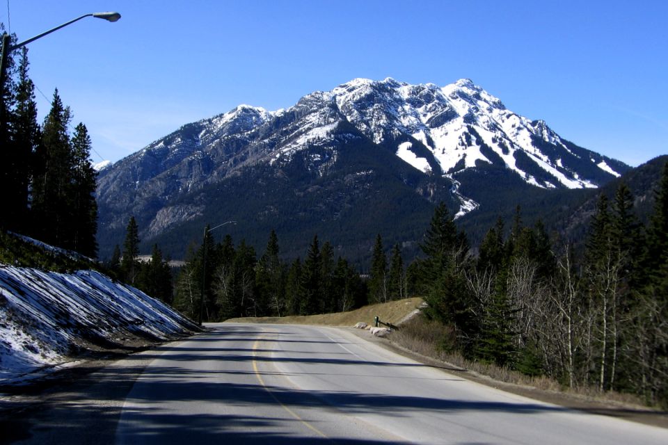 Between Banff & Calgary: a Smartphone Audio Driving Tour - Key Points