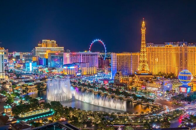 Big Bus Las Vegas Open Top Night Tour - Key Points