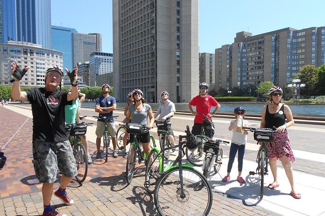 Boston Bike Tour With Guide, Including North End, Copley Sq.